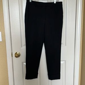 White House Black Market Women’s The Girlfriend Black tailored pants Size 8